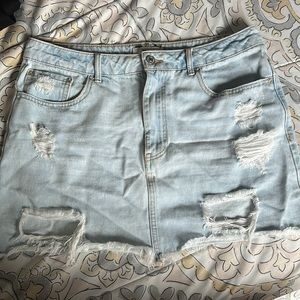 Denim skirt